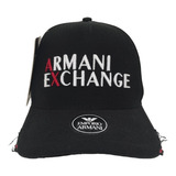 Boné Armani Luxo Aba Curva Modelo Desfiado Grife Preto