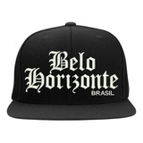 Boné Bordado - Belo Horizonte Minas Rap Thug Hip Hop Street