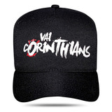 Boné Corinthians Preto Original