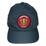 Boné De Brim, Modelo Bombeiro Civil, Bordado [20und.] (nf-e)