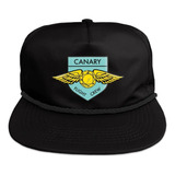 Boné Diamond Supply Canary Flight Crew Aba Reta Snapback