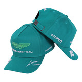 Boné Equipe Formula 1 Aston Martin Ferrari Red Bull Bordado