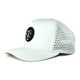 Boné Fitão Aba Curvada Strapback - Branco