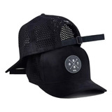 Boné Fitão Aba Curvada Strapback Várias Cores Furadinho