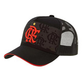 Boné Flamengo Supercap Zico Trucker Original Aba Curva