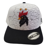 Boné Galo Branco Clube Atlético Mineiro Aba Time Trucker