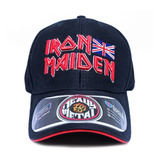 Boné Iron Maiden Banda De Rock