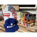 Boné Nacional Ayrton Senna _ Livro