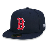 Boné New Era 59fifty Mlb Boston Red Sox Marinho