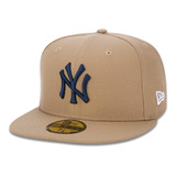  Boné New Era 59fifty Mlb New York Yankees Aba Reta Fechado