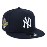 Boné New Era 59fifty New York Yankees All Core Aba Reta Azul