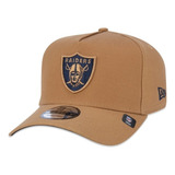 Boné New Era Aba Curva 940 Nfl Raiders Af Tonal Marrom