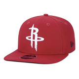 Boné New Era Aba Reta 950 Nba Houston Rockets Vermelho