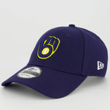 Boné New Era Mlb Milwaukee Brewers Color 940 Marinho