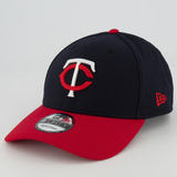 Boné New Era Mlb Minnesota Twins 940 Marinho E Vermelho