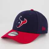 Boné New Era Nfl Houston Texans 940 Marinho E Vermelho