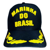 Boné Oficial Marinha Do Brasil Brasão