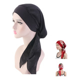 Boné Trança Elástica Cor Sólida, 1 Unidade Chapéu Turbante