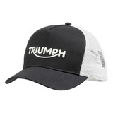 Boné Triumph Oficial Whysall Branco Preto