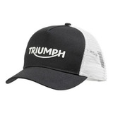 Boné Triumph Oficial Whysall Preto Branco