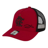 Boné Trucker Flamengo Zico Licenciado Original Mengão