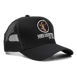 Boné Trucker Preto John Country Rendinha