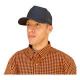 Boné Trucker Preto Liso Rendinha Aba Curva