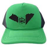 Boné Trucker Tela Americano Bandeira Alagoas Oldschool