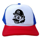 Boné Trucker Tela Americano Super Mario Oldschool