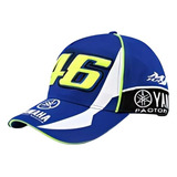 Boné Valentino Rossi Vr 46 Piloto Campeão Yamaha Da Moto Gp