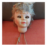 Boneca Antiga Amiguinha Só Cabeça Estrela Para Customização