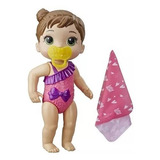 Boneca Baby Alive Bebê Banhos Carinhosos Morena E8716 Hasbro