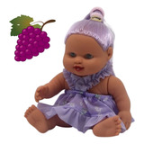 Boneca Baby Infantil Com Cabelo Comprido