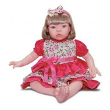 Boneca Baby Kiss - Bebe Reborn Que Chora