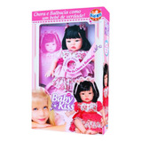 Boneca Baby Kiss Morena Estilo Reborn - Sidnyl