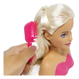 Boneca Barbie Busto Para Pentear Mini