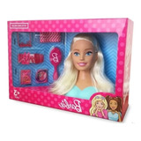 Boneca Barbie Busto Pentear Cabelos Brinquedo