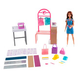 Boneca Barbie Conjunto Estamparia De Roupas Hkt78 - Mattel