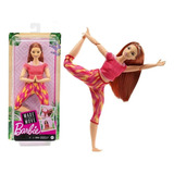 Boneca Barbie Curvy Feita Para Mexer Ruiva - Made To Move 