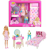 Boneca Barbie Fashion Conjunto Quarto Dos
