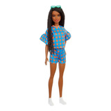 Boneca Barbie Fashionista 172 Negra Conjuntinho