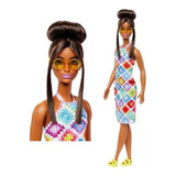 Boneca Barbie Fashionista Negra 210 Fbr37