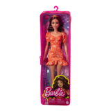 Boneca Barbie Fashionistas 182 Malika Vestido