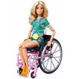 Boneca Barbie Fashionistas Cadeira De Rodas