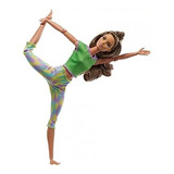 Boneca Barbie Feita Para Mexer Morena To Move Articulada