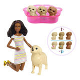 Boneca Barbie Filhotinhos Recém Nascidos Mattel Original