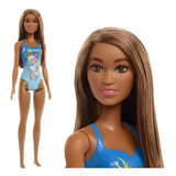 Boneca Barbie Moda Praia Morena Maio