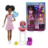 Boneca Barbie Negra Babá Aniversário Do