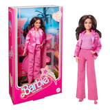 Boneca Barbie Premium O Filme Glória Em Um Conjunto Rosa Top