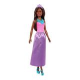 Boneca Barbie Princesa Dreamtopia Negra Básica